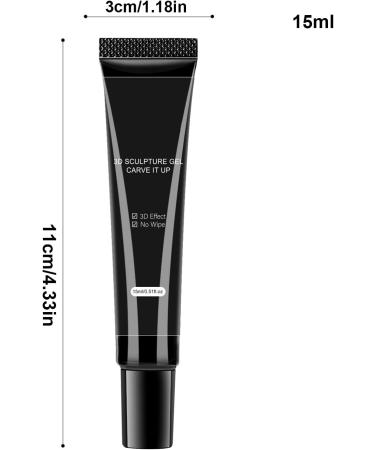 3D Gel Nails Gel for 3D Nails Nail Sculpting Glue Nail Sculpting Glue 3D Sculpting Gel Non-sticky with precise dosage | Stereoscopic 3D Gel for Use - Buy Online on GoSupps.com