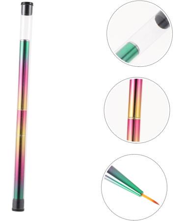 FOMIYES 1pc Nail art drawing pen salon drawing art brush metal manicure pen manicure art pen nail light pen nail Striping Brush nail gel Nail Art Accessory Nylon wool the brush UV - Buy Online on GoSupps.com
