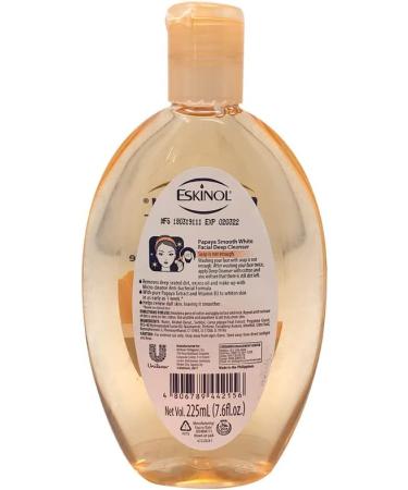 Eskinol Papaya Smooth White Facial Deep Cleanser 225ml - Buy Online on GoSupps.com