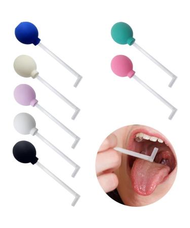1 pcs Tonsil Stone Remover Tool Manual Style Remover Mouth Cleaning Care Tool Ear Wax Tonsil Stone Remover Cleaning Tools 1pcs Pink