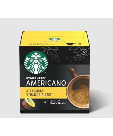 STARBUCKS Coffee Pods by Nescafe Dolce Gusto Pick Any 6 Packs from 7 Blends Including: Latte Cappuccino Espresso Caramel Grande and Many More - Buy Online on GoSupps.com