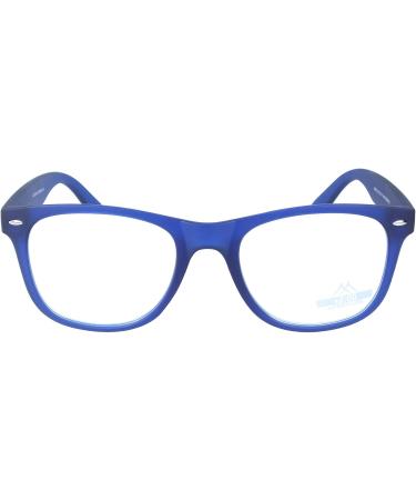 MR67 Plastic Reading Glasses by MONTANA - Blue +2.50 DPT - Stylish & Comfortable International Shipping - Buy Online on GoSupps.com