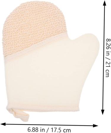 STOBAZA 4 Pcs Exfoliating Bath Gloves - Body Scrubber & Massage Shower Mitts for Ultimate Spa Experience - Buy Online on GoSupps.com