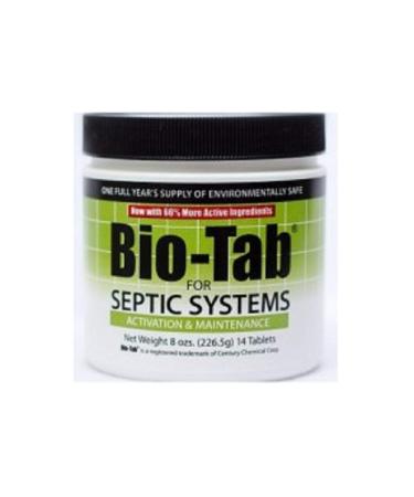 BioTab for Septic system (14 Tablets) 8 ozs (226.5g)