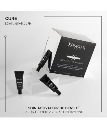 K rastase Densifique - Homme Cure - For Thickening Men's Hair and Increasing Hair Mass For Thin and Thinning Hair - 30 x 5 ml - Buy Online on GoSupps.com