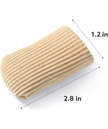 DYKOOK Big Toe Protectors - Fabric Gel Caps for Corns, Callus, Bunion Pain Relief (6 PCS) - Buy Online on GoSupps.com