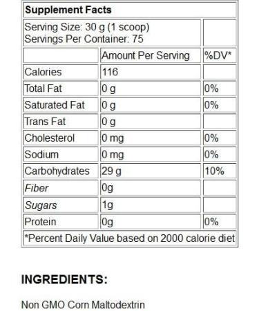 ProteinCo | Maltodextrin Powder | Carbohydrate | Increases Energy | 5 Lbs - Buy Online on GoSupps.com