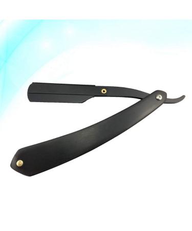 Premium Men's Barber Razor - Folding Steel Shaver for Safe Precise Shaving | Ideal for Eyebrows & Facial Hair - Buy Online on GoSupps.com