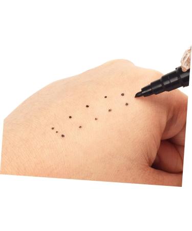 FOMIYES 10pcs Eyebrow Marker Pen Lip Mapping Pen Eyebrow Tattoos Pen Marker Pens Body Eyebrow Pencil Plastic 13.9x1.8cm Black - Buy Online on GoSupps.com
