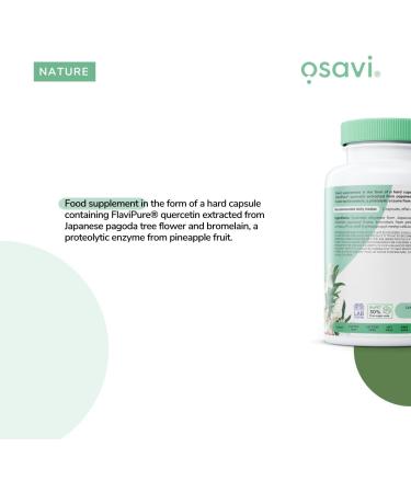 Osavi Quercetin with Bromelain 120 vegan caps - Buy Online on GoSupps.com