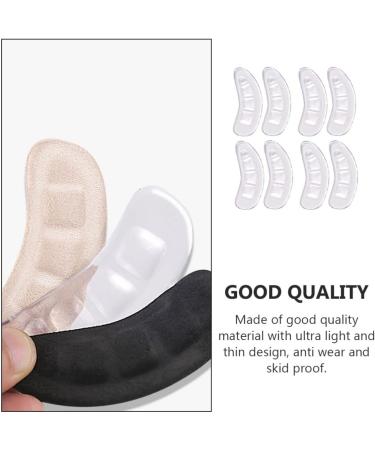 Buy SOLUSTRE Non-Slip Heel Inserts - 4 Pairs Metatarsal Pads for Foot Care | Invisible Flannel Insole Pads for Girls & Running - Buy Online on GoSupps.com