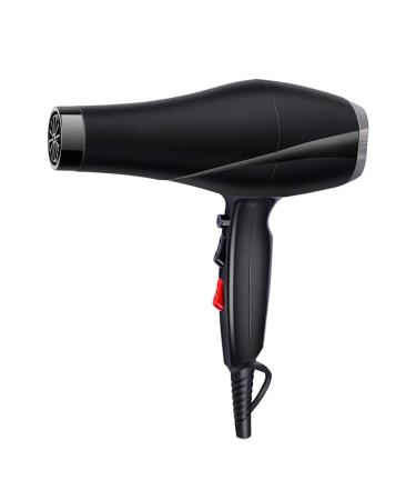 1800W Pro Hair Dryer with Nozzle Ionic Powerful Salon Blow Dryer AC Motor Fast Hairdryer with Heat Speed Cool Air for Hairstylist Dresser Home Black Small Gift
