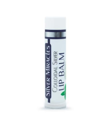 Colloidal Silver Peppermint Lip Balm (1)