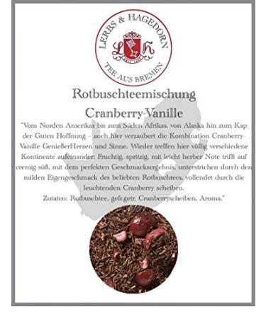Lerbs & Hagedorn Vanilla Cranneberry Red Tea Blend 1 kg