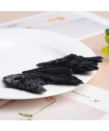 Natural Crystal 1pcs Natural Quartz Feather Shape Black Tourmaline Jet Stone Crystal Cluster Home Decor Collect Minerals Divination ERBDRGAZ (Size : 10-30g) - Buy Online on GoSupps.com