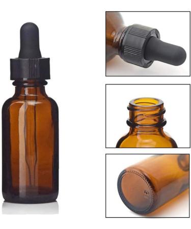 Beaupretty 15 Pack Brown LAS Drip Bottles - Empty Essential Oil Droppers Amber Travel Bottles - Perfect for DIY & Home Use - Buy Online on GoSupps.com