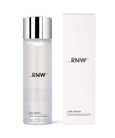 RNW DER. Renew Facial Treatment Essence 4.7 Oz / 140ml Paraben Free Essential Toner Water | Skin Repair and Brightening | Korean Skincare
