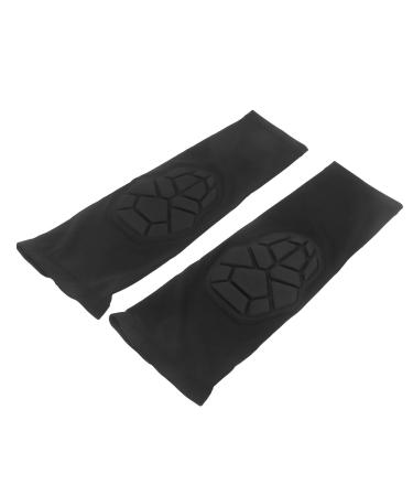 Collision Knee Pads Closed Type Anti Slip Sports Knee Pads Sweat Releasing for Gym (M) M M