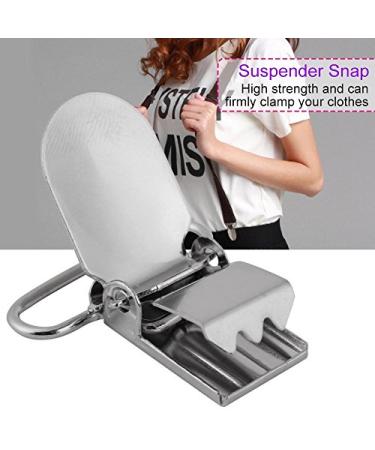 10PC Pacifier Clips - Silver Metal Clips for Pacifiers Bibs & Toys (25mm) | International Shipping Available - Buy Online on GoSupps.com