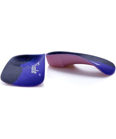 PCSsoles 3/4 Orthotics Shoe Insoles for High Arch Support | Plantar Fasciitis Relief | Flat Feet Over-Pronation | Heel Spur Pain Relief (Men 6.5-8.5/Women 7.5-9.5) - Buy Online on GoSupps.com