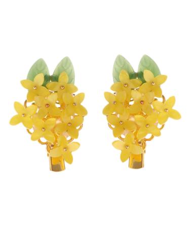 FRCOLOR 1Pc hair barrettes hair pin flower hair clip hair bows clips decorative hair bow hair clips hair clips for kids alligator hair clips flower hair accessories girl Bobby alloy