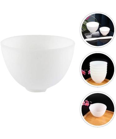 EXCEART 3Pcs Silicone Facial Mixing Bowl Set - DIY Face Bowl for Home Use - Anti-Drop Facial Bowl (White) - Buy Online on GoSupps.com