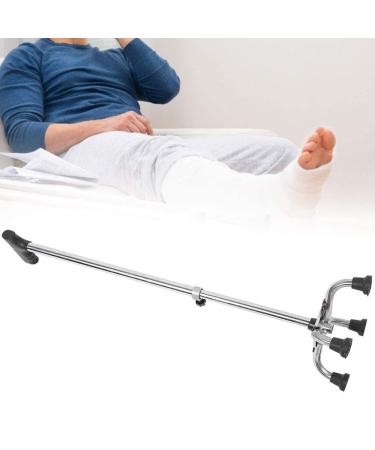Adjustable Four-Legged Crutches Non-Slip Lightweight Elderly Walker Walking Sticks with Small Base and Comfortable Handle Flexible and Durable Limited Mobility Aid