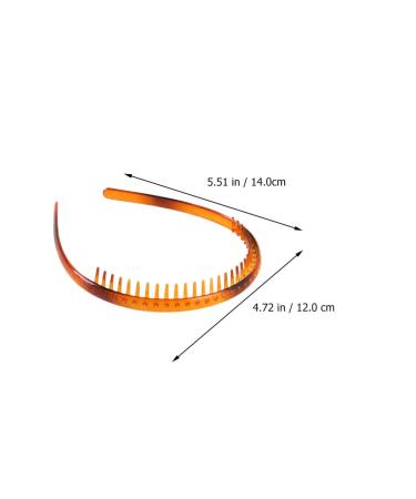Beaupretty 6PCS Elastic Wavy Toothed Hairband Set - Hair Comb Headband for Women Men - Buy Online on GoSupps.com