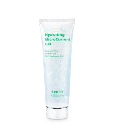 Hydrating Microcurrent Conductive Gel Fragrance-Free Paraben-Free Gel Primer with Hyaluronic Acid Non-irritating Moisturizing Gel for Facial Device 300g Tube
