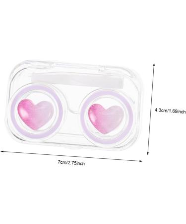 Solustre 12-Piece Contact Lens Organizer & Makeup Container Set | Compact Cosmetic Lens Etui with Small Mirror - Buy Online on GoSupps.com