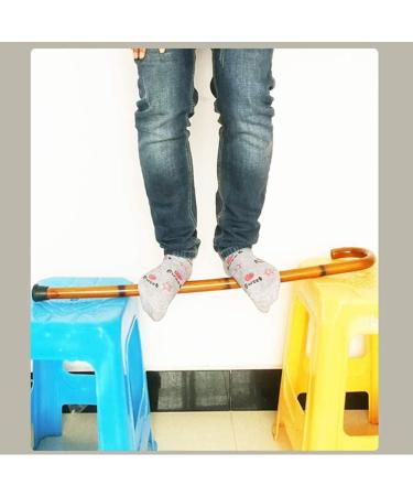 Wooden Walking Stick Solid Cane Wooden Walking Cane Crook Style Walking Aid Traditional Style Walking Stick for Men and Women 36 Inch Height Durable - Buy Online on GoSupps.com