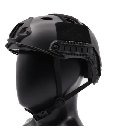 CMAIR4U Airsoft PJ Style Tactical Helmet Fast Helmet for Paintball Black