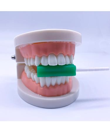 Orthodontics Chew for Invisalign Aligner Trays 10 Chew Mint Scented Cuboid Non-Slip (10 Pack Green) 10 Pack Green - Buy Online on GoSupps.com