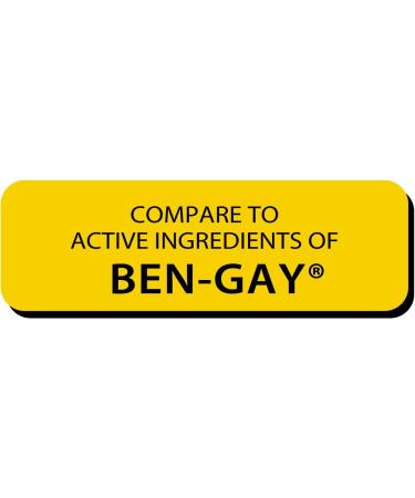 3-Pack Muscle & Joint Vanishing Gel 9.0 oz - Non-Greasy Pain Reliever with Cool Menthol - Same Active Ingredients as Bengay - For Muscle, Back, Minor Arthritis - Buy Online on GoSupps.com