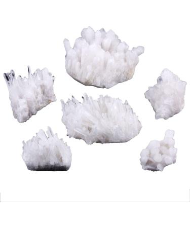 Shop Nupuyai Natural Mountain Crystal Druse Rodstein - Irregular Drusen Cluster for Reiki Healing & Home Decor - Small Size - Buy Online on GoSupps.com