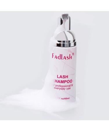 Lash Shampoo for Eyelash Extension 60ml - Gentle Lash Cleaner with Soft Brush (2.2 OZ) - Buy Online on GoSupps.com