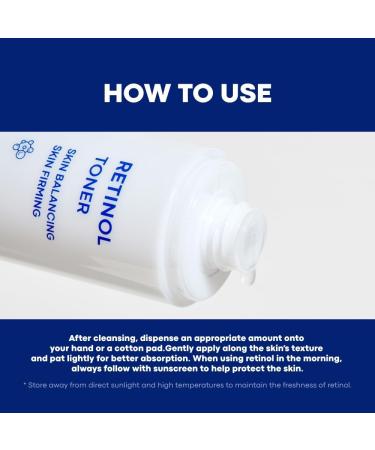 BONCEPT Retinol Toner - Boosting & Hydrating Facial Toner with Retinol & Bakuchiol Gentle Pore-Tightening K-Beauty 4.56 fl. oz. 135 ml - Buy Online on GoSupps.com