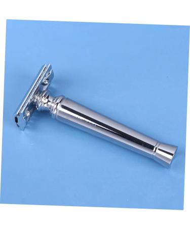Beaupretty 2pcs Traditional Open Razor for Men - Reusable Safety Razor & Beard Trimming Tool | Travel-Friendly Shaving Set - Buy Online on GoSupps.com