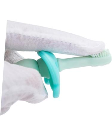 Minkissy Toddler Toothbrush - Soft Silicone Bristle Teething Training Brush for Young Children - Buy Online on GoSupps.com