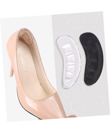 NOLITOY Heel Stickers & Cushion Pads - 3 Pairs Silicone Heel Grips for High-Heeled Shoes | Comfortable & Protective Insole for Clear Pumps - Buy Online on GoSupps.com