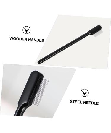 Beavorty eyelash comb eyebrow comb brush eyelash grooming brush makeup eyebrow comb Eyelash Separator Curler eyelash makeup tools folding eyebrow comb mini applicator steel needle Miss - Buy Online on GoSupps.com