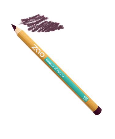 Zao Bamboo Pencil Eyes Lips & Eyebrows 556 (Plum) - 1.14 g