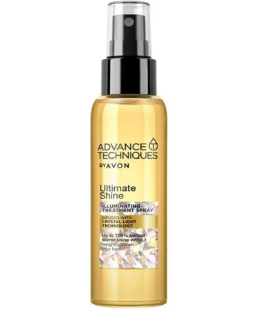  Avon Avon Advance Techniques Ultimate Shine Set: Shampoo 400ml + Conditioner 250ml + Shine Treatment Spray 100ml + Hair Split End Fluid 30ml - Buy Online on GoSupps.com