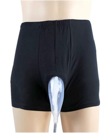 Urine Bag Pants Urine Collectors Men's Wearable Incontinence Pants Urinal System with Collection Bag Portable Leak Proof Pee Catheter Holder Prevent Embarrassing for The Elderly M Medium - Buy Online on GoSupps.com