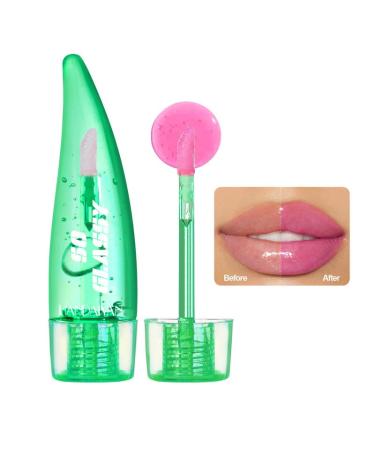 AKARY Lip Glow Color Changing Lip & Cheek Oil | pH Reacting Lip Color Thermal Discoloration Tinted Plumping Lip Oil Gloss | Long Lasting Moisture & Natural Radiant Finish 04 04 Thermal Discoloration
