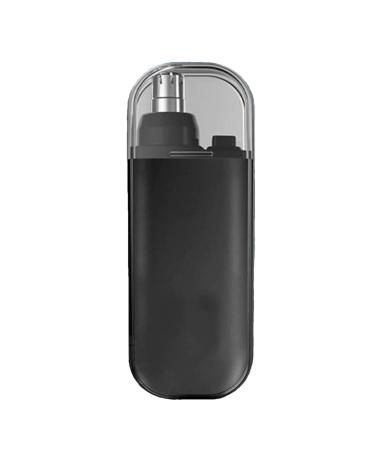 1/2 Nose Hair Clipper - Nose Hair Remover Electric Nose Trimmer | Nose Hair Grooming Tool USB Nose Hair Trimmer Battery Operated Nose Trimmer Edge Trimmer for Smoother Cleansing Black (1pc)