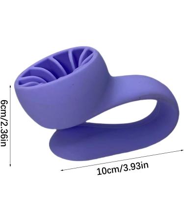 Fellflying Nail Polish Organizer - Fingernail Polishing Tool Strong Grip Airlock Suction Silicone Nail Polish Holder For Salon Design Violet - Buy Online on GoSupps.com