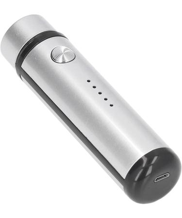 Mini USB Shaver Hypoallergenic Electric Shaver for Men (Silver) - Buy Online on GoSupps.com