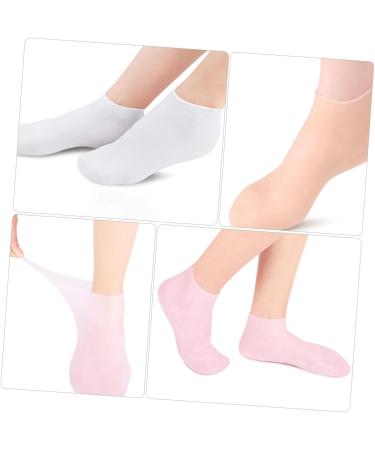 DOITOOL 6 Pairs Gel Socks Lined Socks Anti- Moisturizing Womens Low Cut Socks Socks Moisturizing Heel Moisturizing Socks for Women Men Stocking Man Foot Sebs High Heels - Buy Online on GoSupps.com