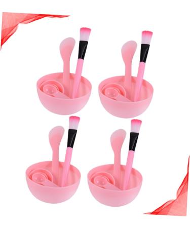 FRCOLOR 4sets Mask Measuring Spoon Facial Mask Spoon Cream Mask Cream Mask Mixed Tool Mask Mixing Spoon Mask Bowl Brush Makeup Spray Bottle Cosmetic Tool Kit - Buy Online on GoSupps.com
